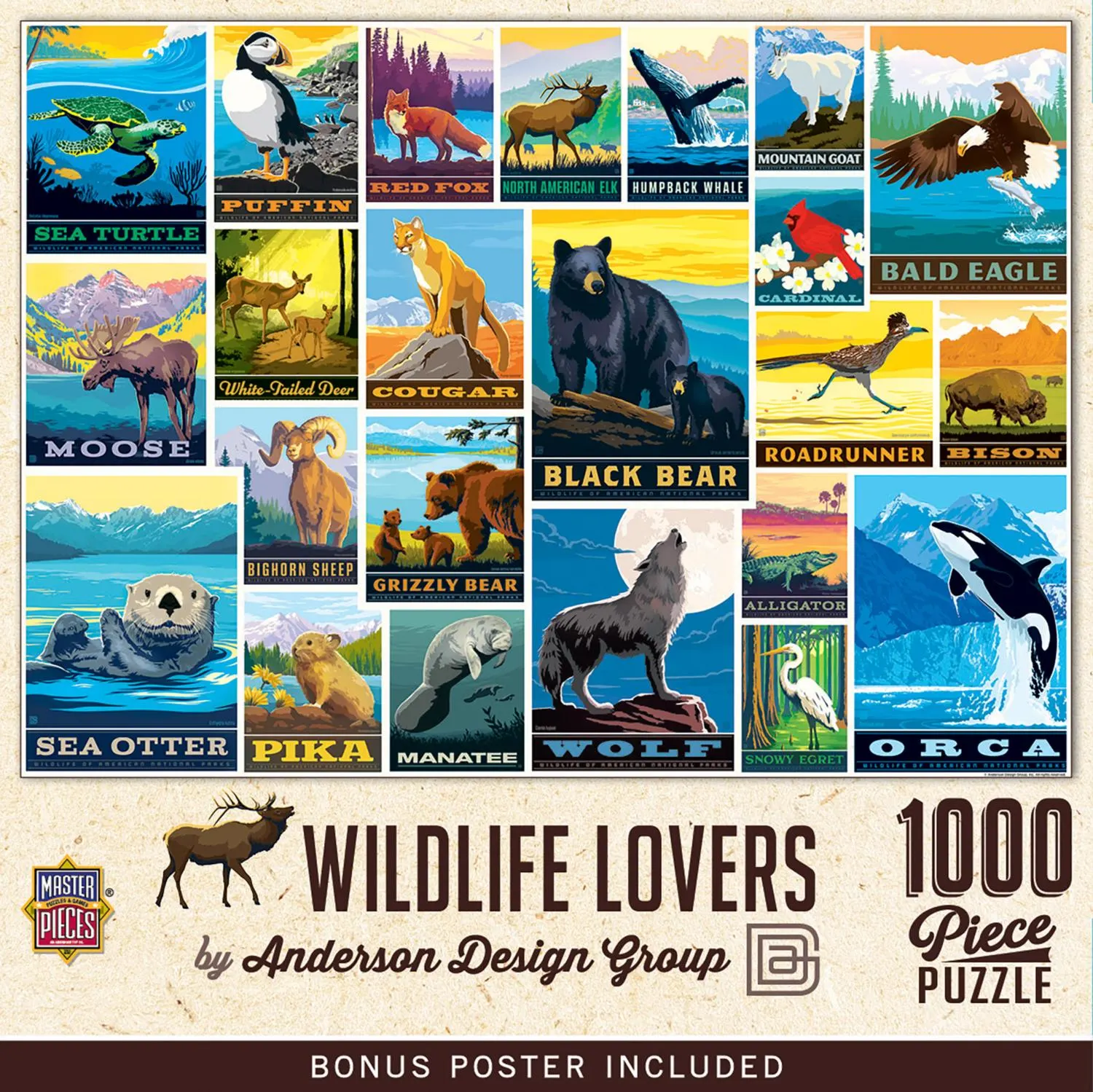 Vintage Posters - Wildlife Lovers
