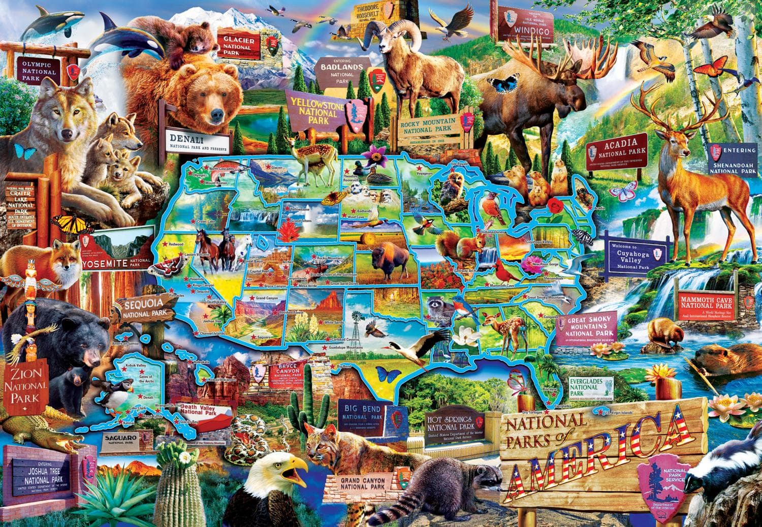Signature - National Parks of America Animals