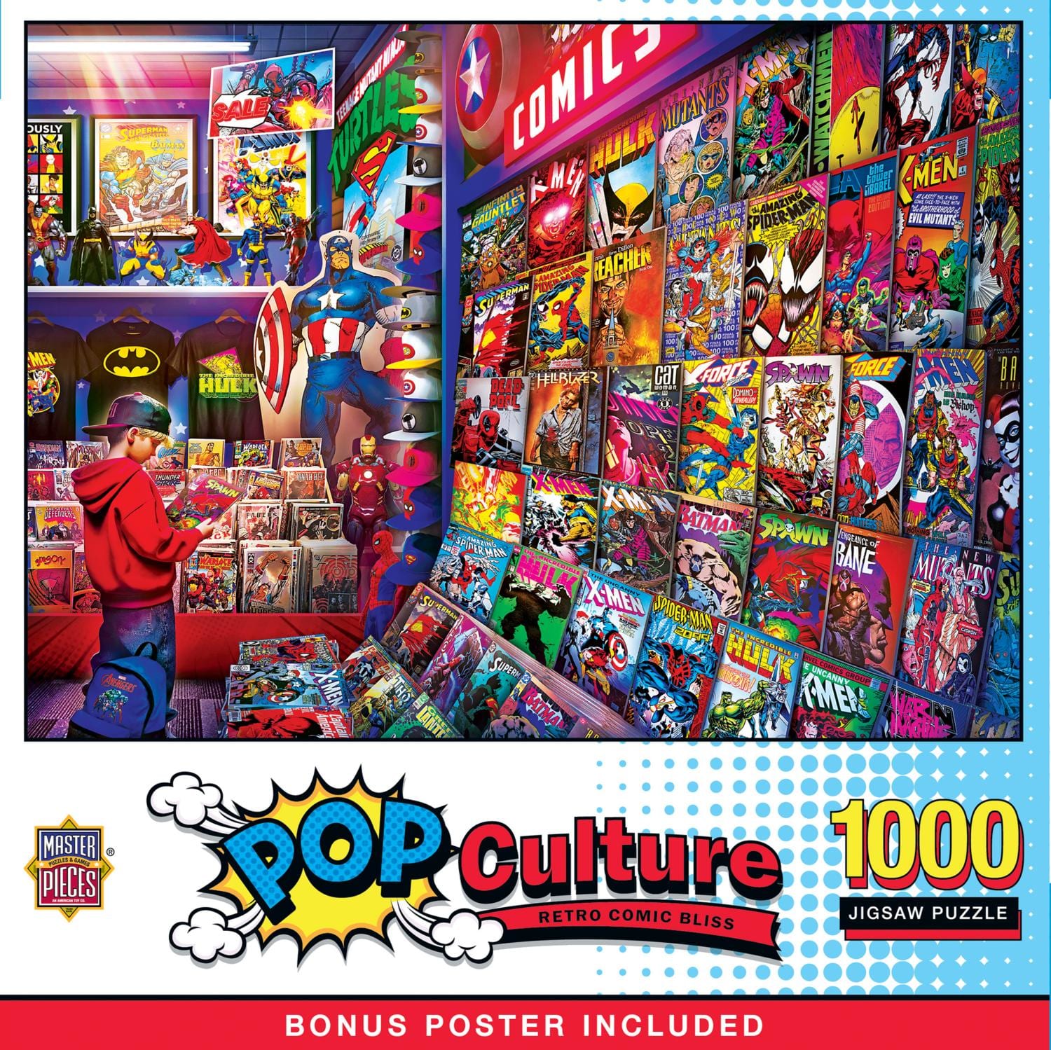 Pop Culture - Retro Comic Bliss Nostalgic & Retro