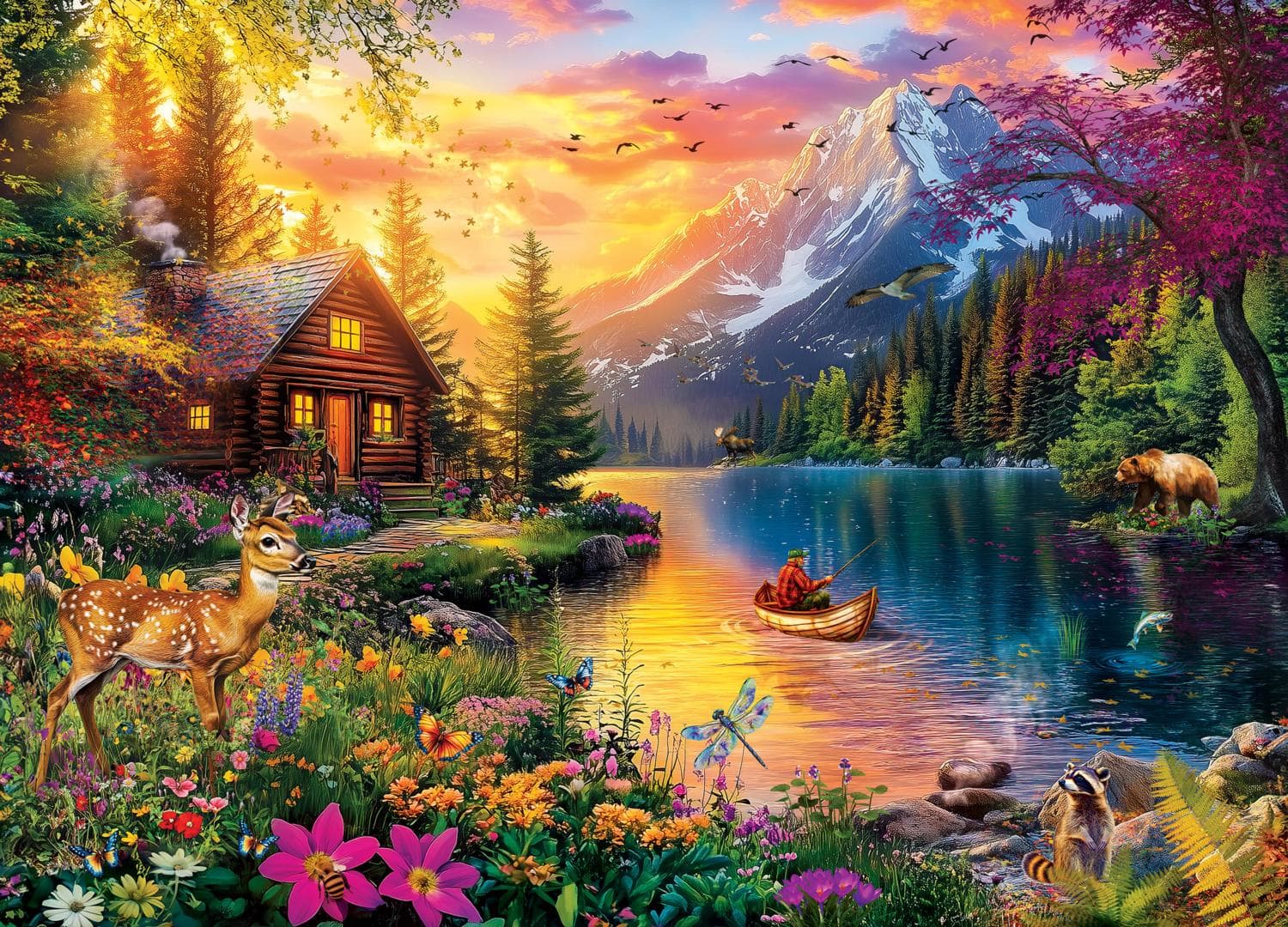 Time Away - Evening Tranquility Mountain