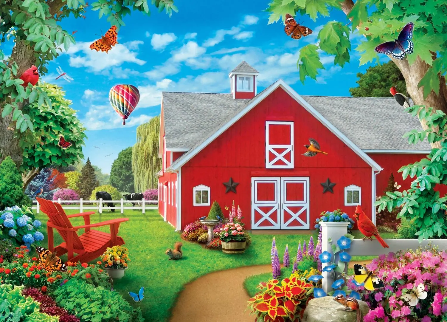 Memory Lane - Soaring Above Farm