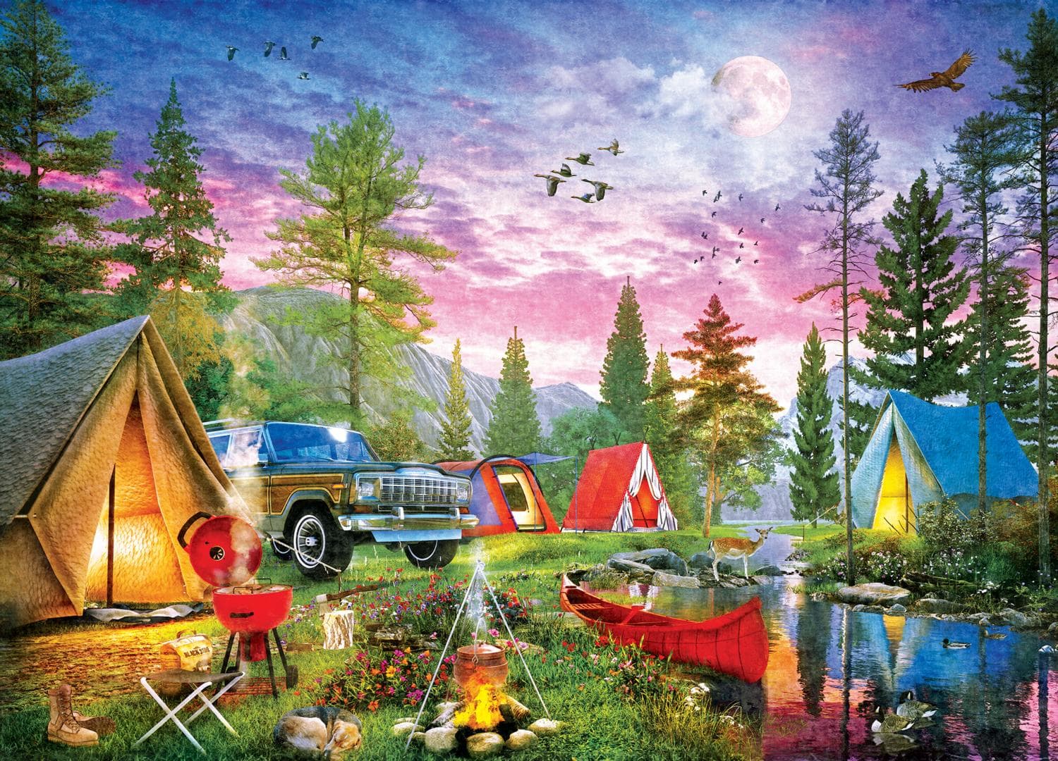 Mossy Oak - River Camp Twilight Camping