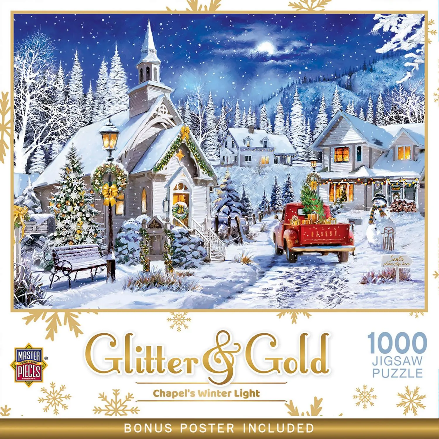 Glitter & Gold - Chapel's Winter Light Religious