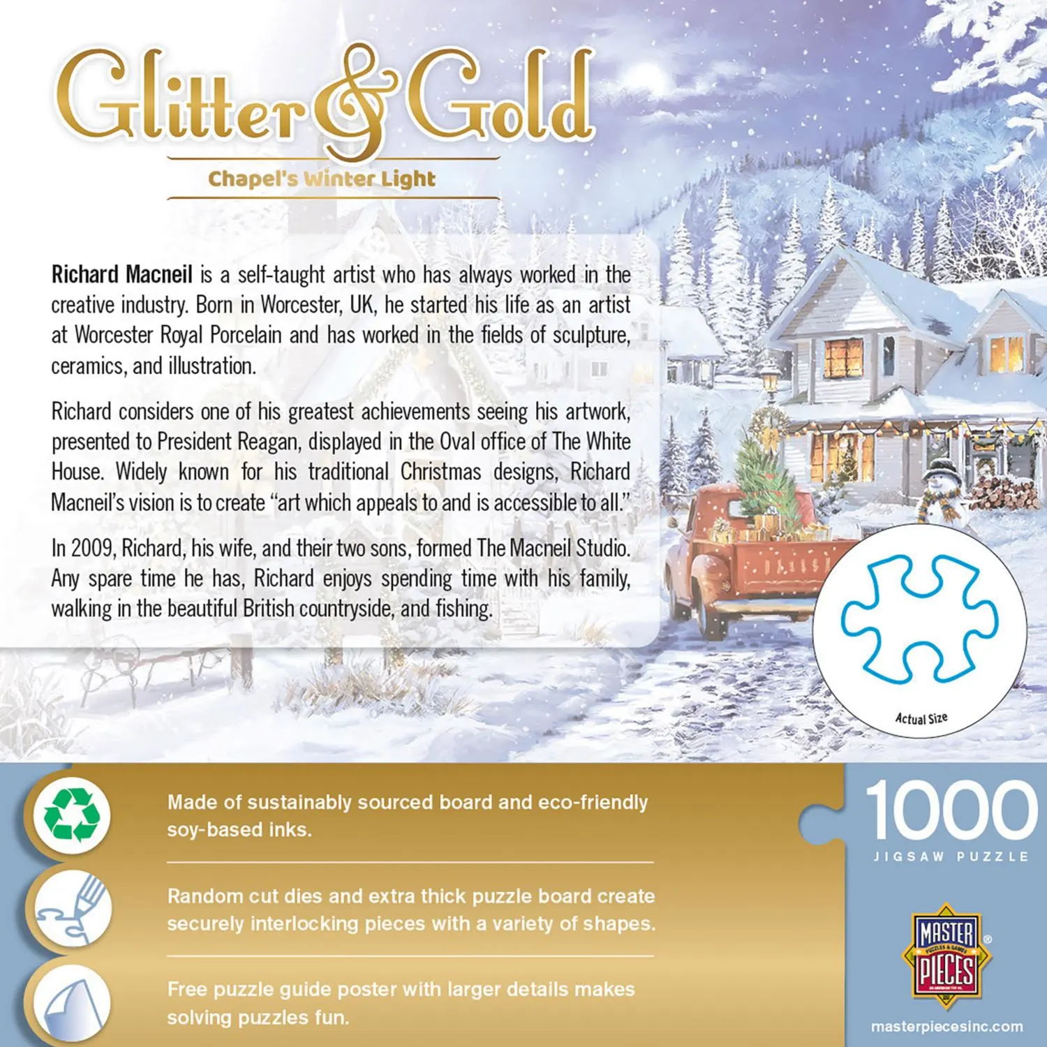 Glitter & Gold - Chapel's Winter Light