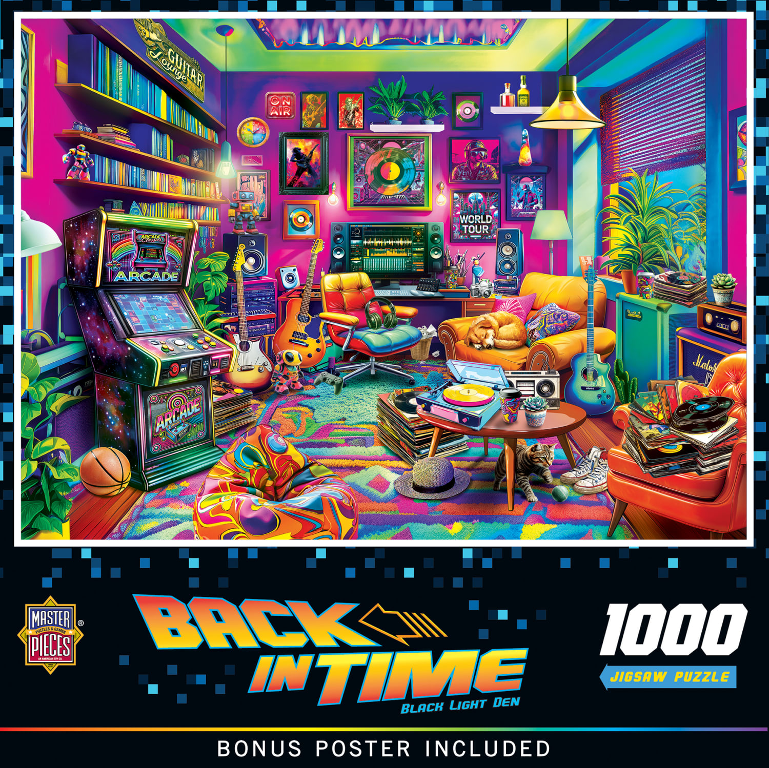 Back in Time - Black Light Den Nostalgic & Retro