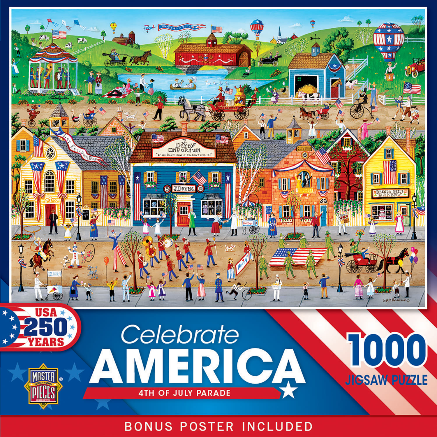 Celebrate America - 4th of July Parade Nostalgic & Retro