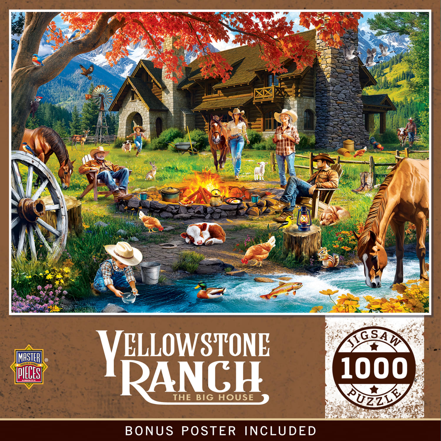 The Yellowstone Ranch - The Big House Western