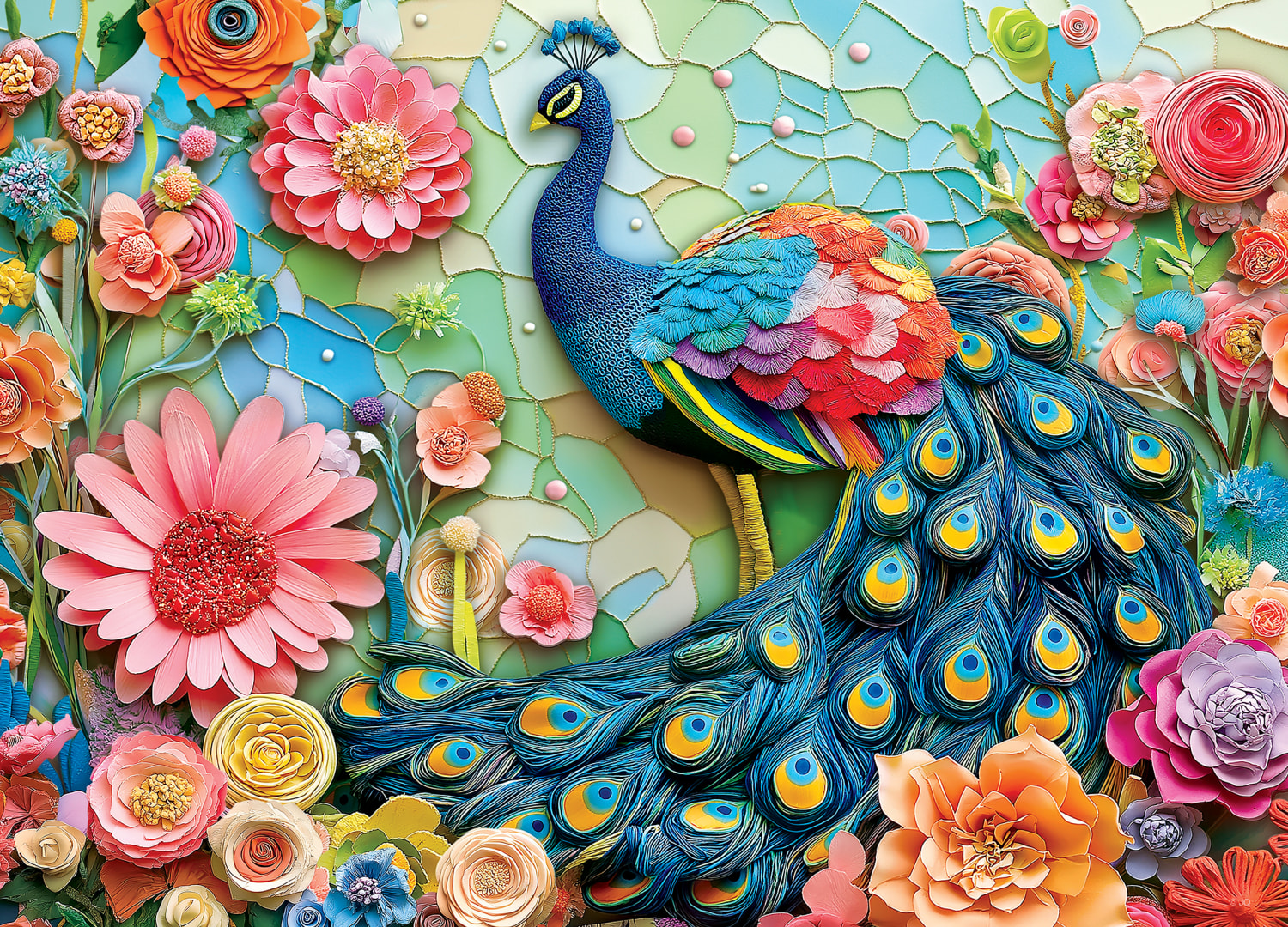 The Handmade Menagerie - The Gilded Plume