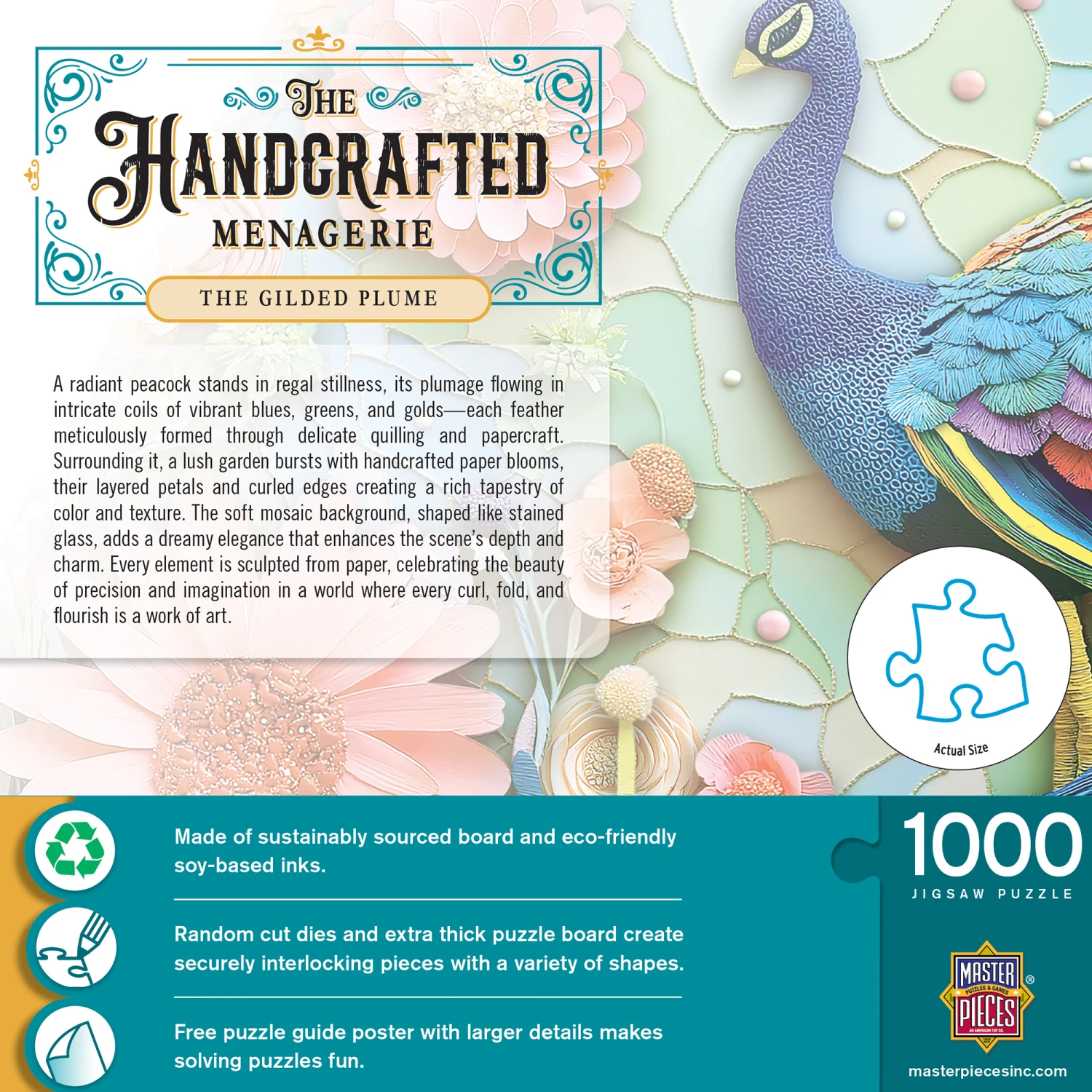 The Handmade Menagerie - The Gilded Plume