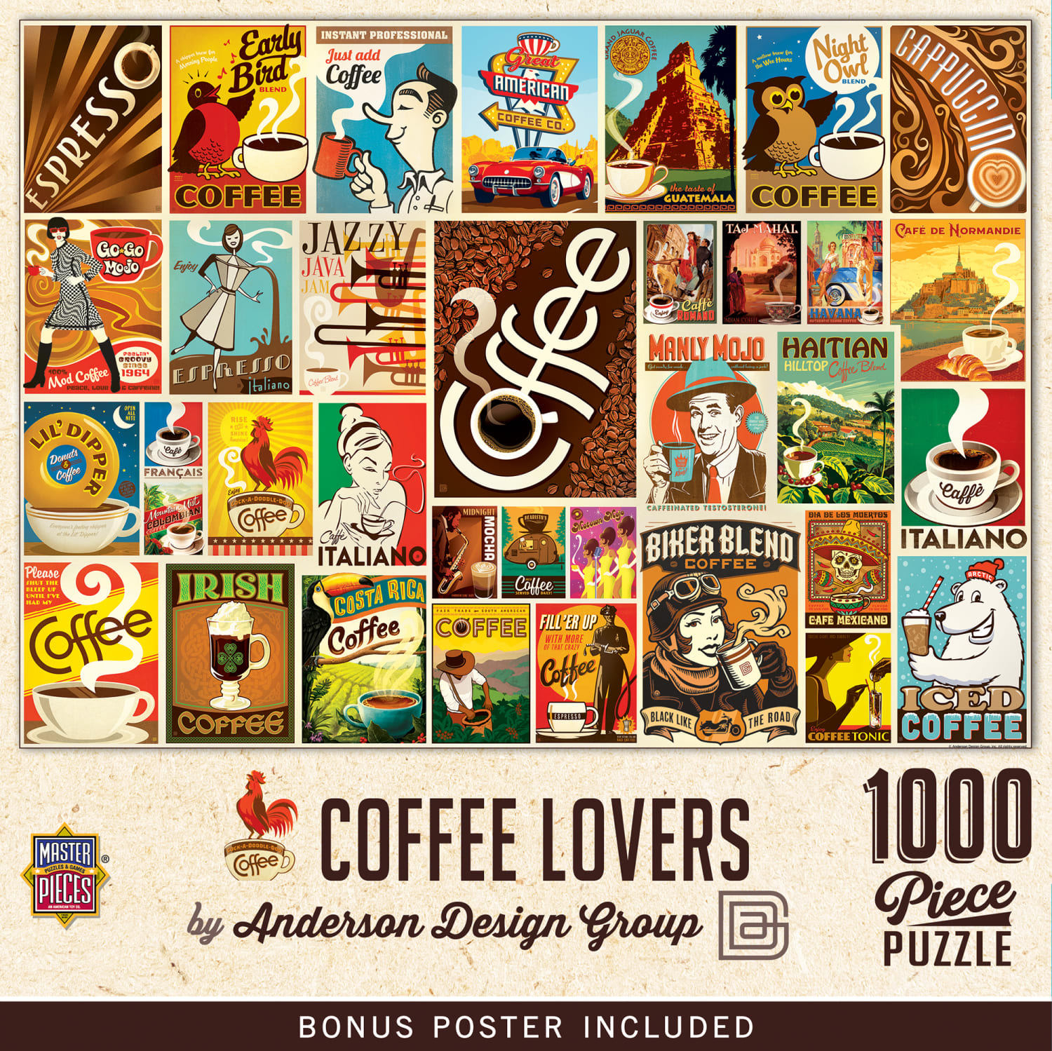 Vintage Posters - Coffee Lovers Food and Drink