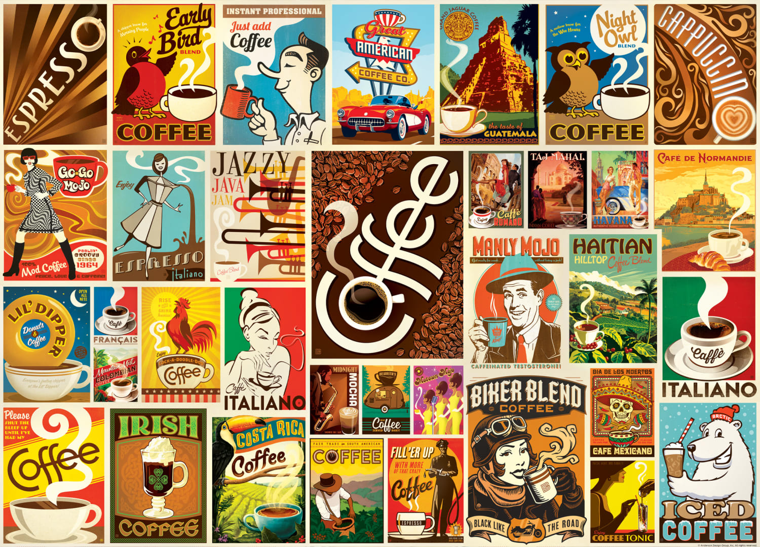 Vintage Posters - Coffee Lovers