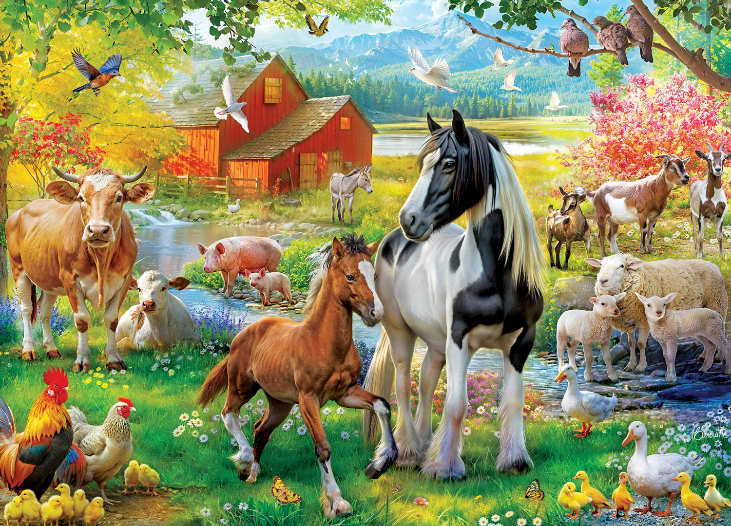 Farm & Country - Down on Maple Lane