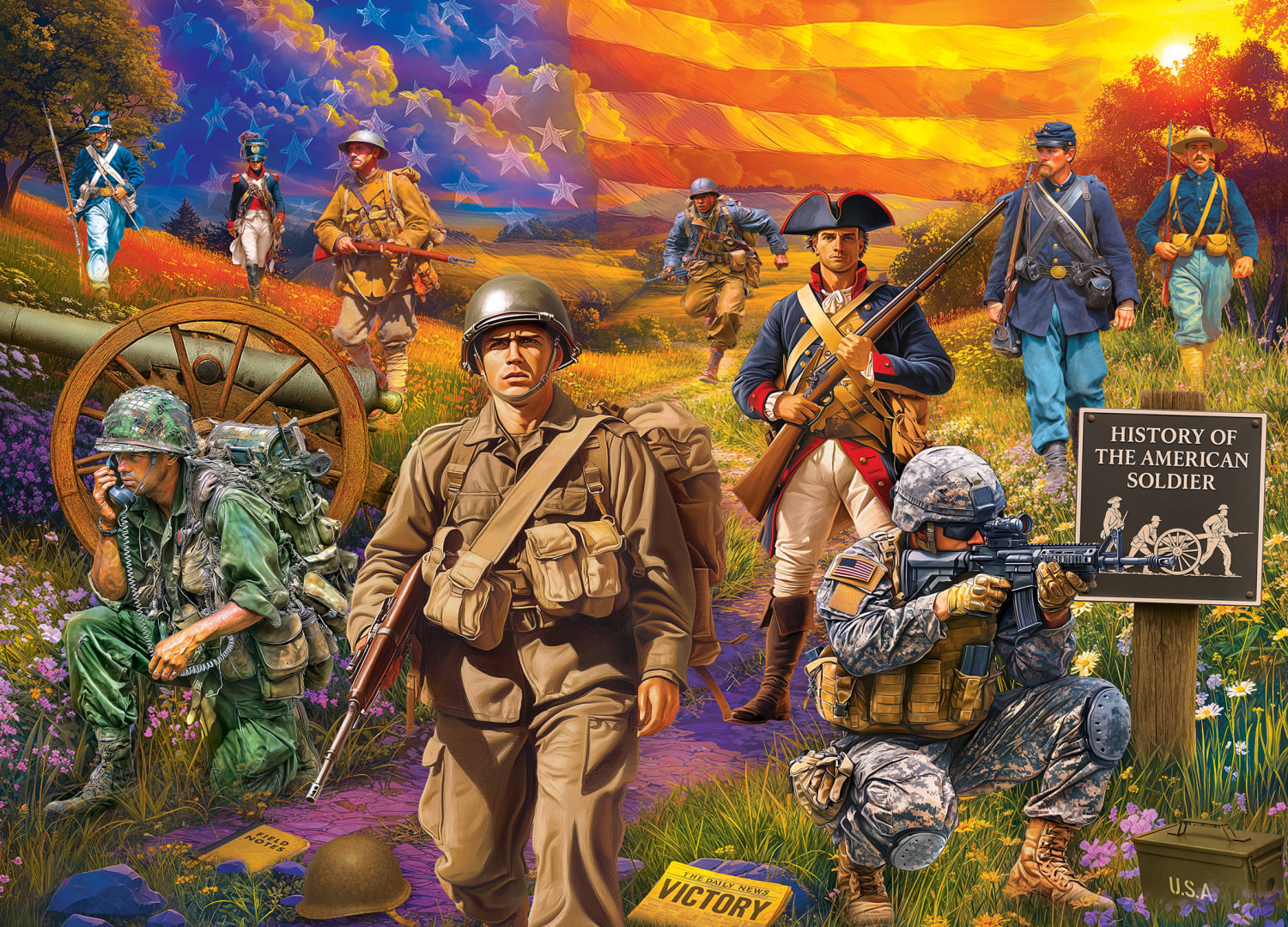 Hometown Heroes - History of the American Soldier
