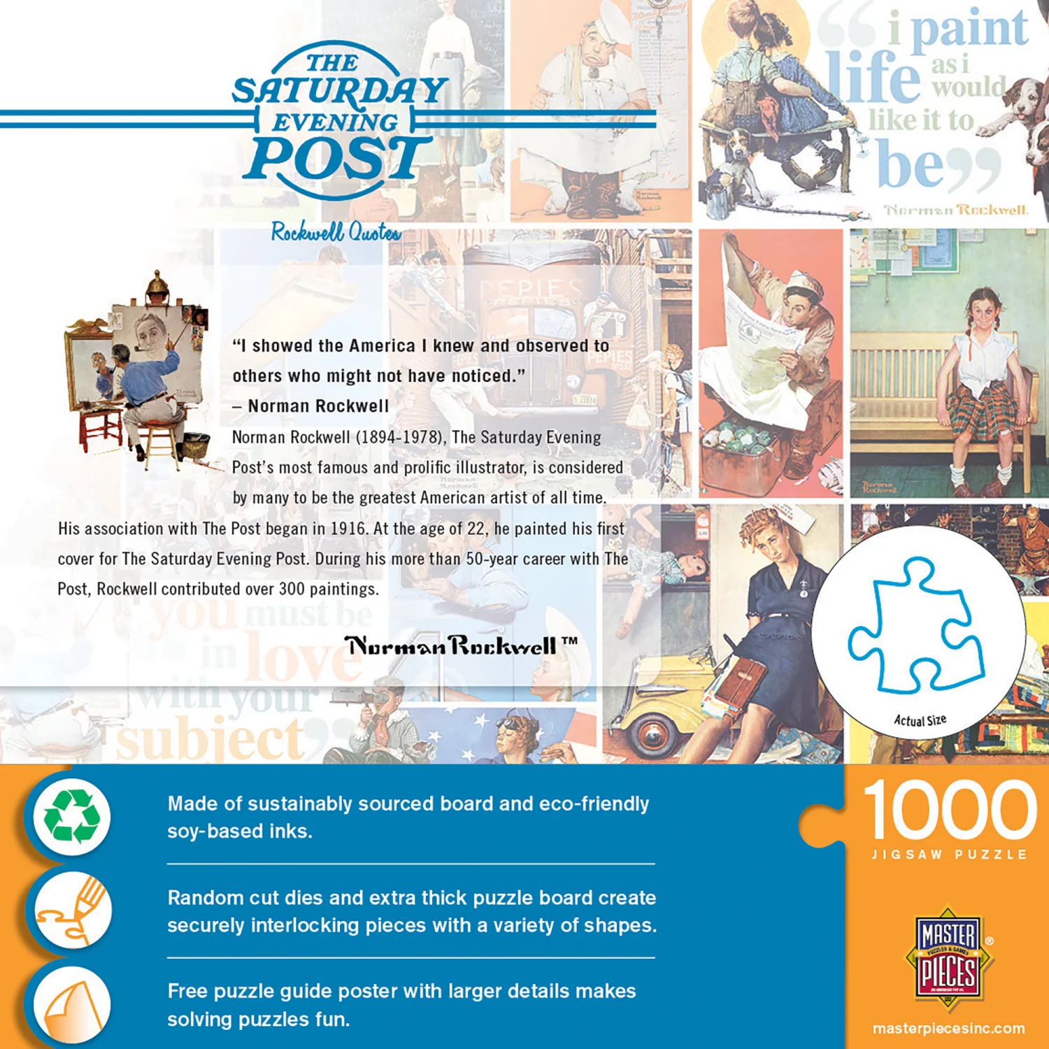 Saturday Evening Post - Norman Rockwell Quotes