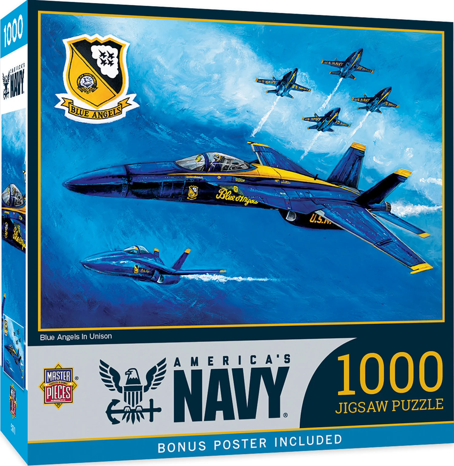 US Navy - Blue Angels In Unison