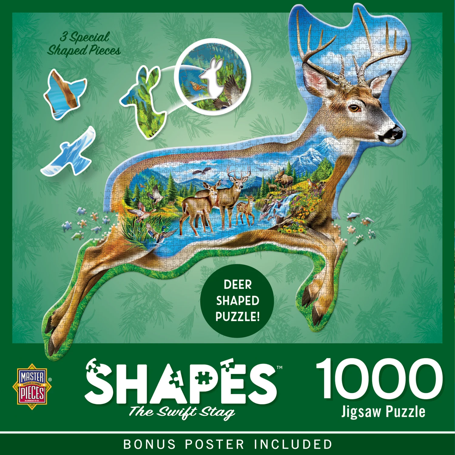 Shapes - The Swift Stag Animals