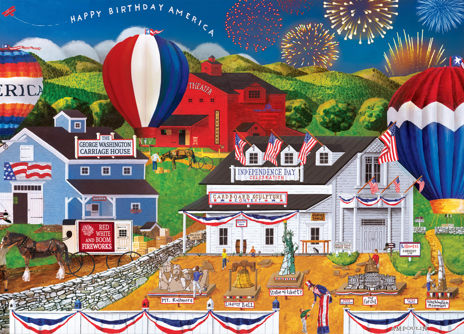 Celebrate America - Stars & Stripes