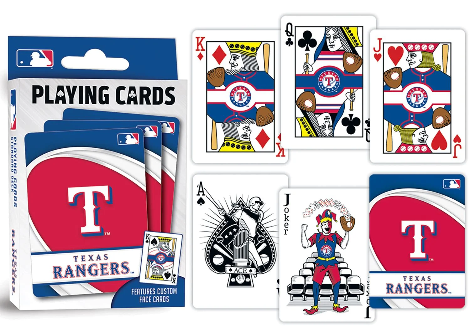 Texas Rangers Playing Cards