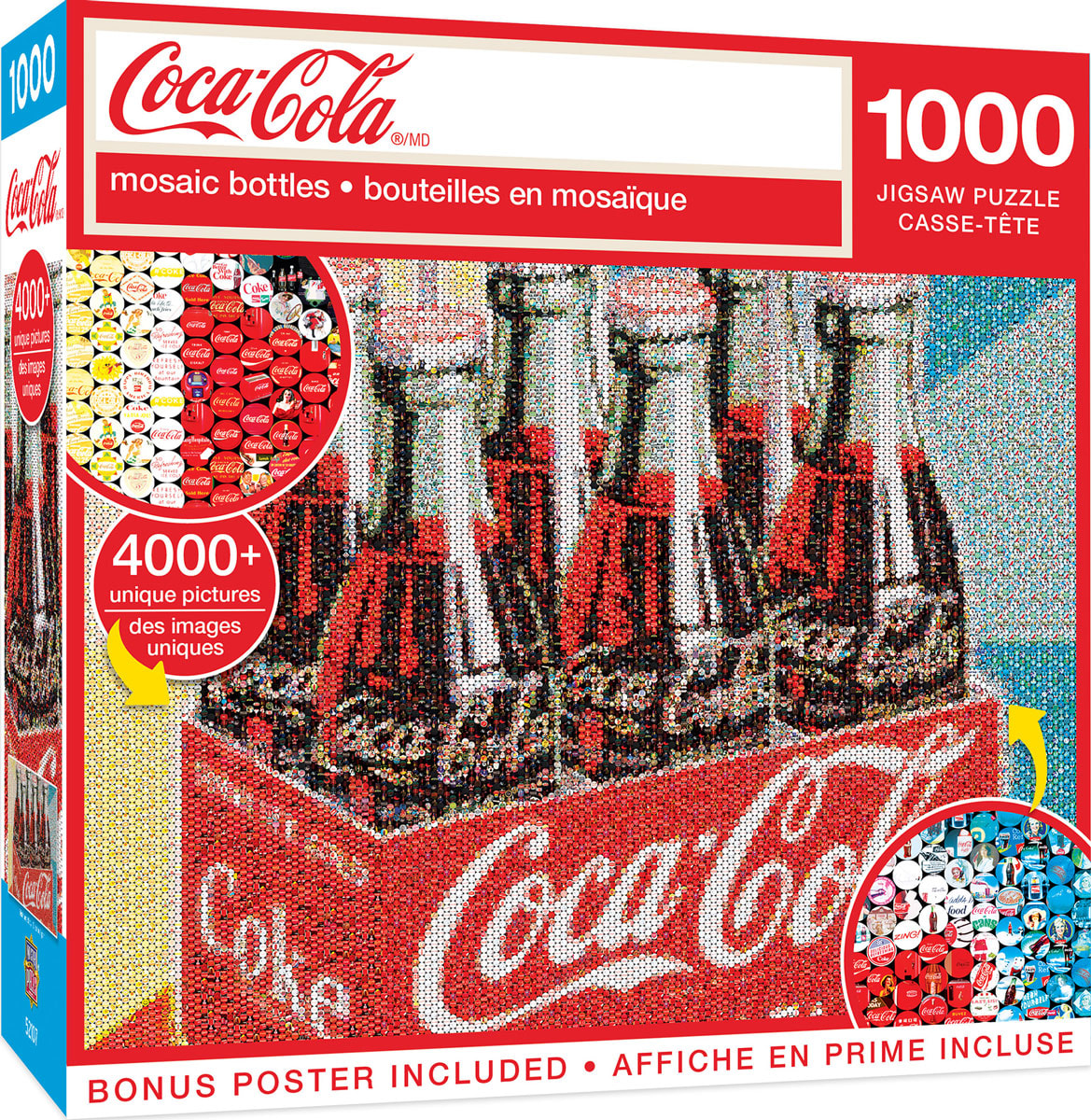 Coca-Cola Photomosiac Bottles