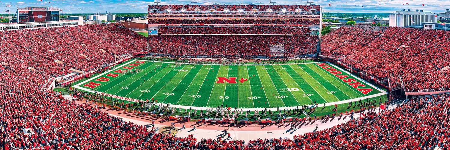 Nebraska Cornhuskers NCAA Stadium Panoramics Center View Sports