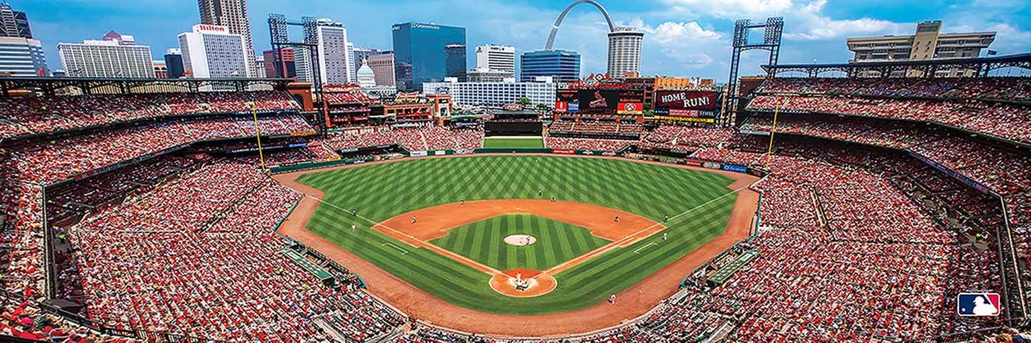 St. Louis Cardinals MLB Stadium Panoramics Center View Sports