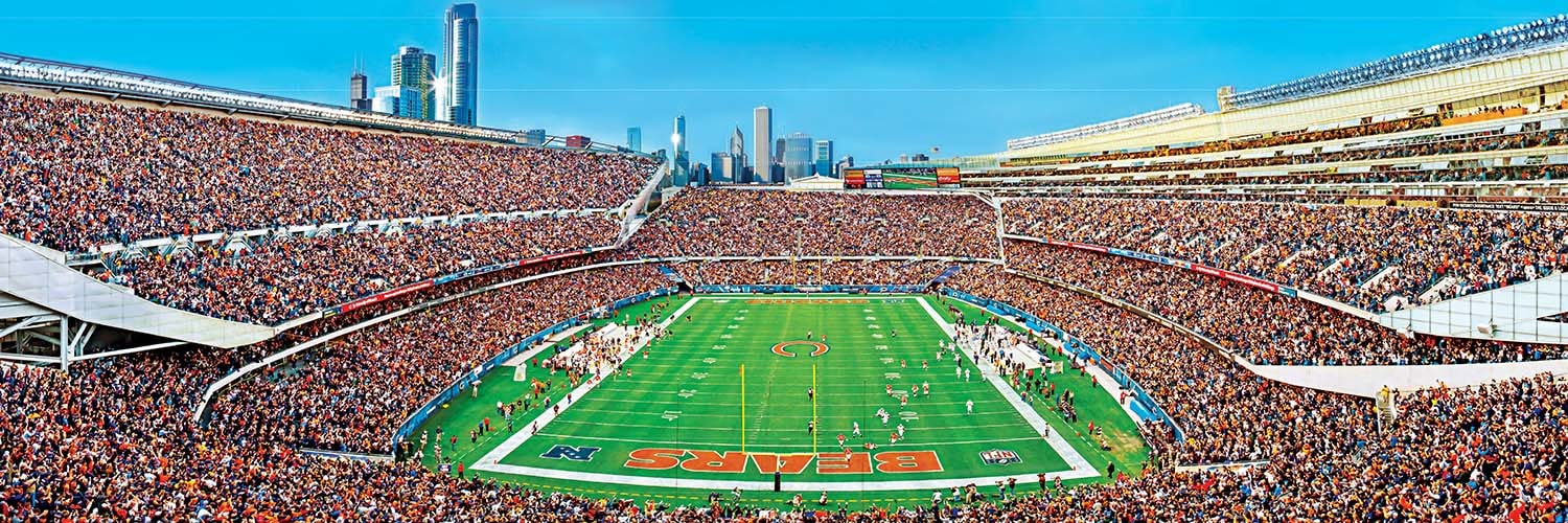 Chicago Bears NFL Stadium Panoramics End View Sports