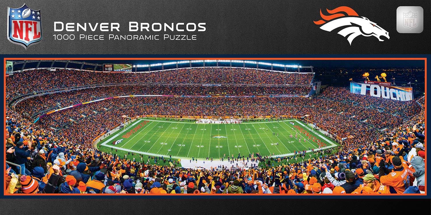 Denver Broncos NFL Stadium Panoramics Center View