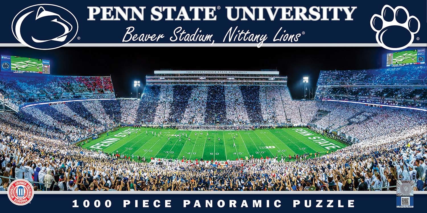 Penn State Nittany Lions NCAA Stadium Panoramics Center View