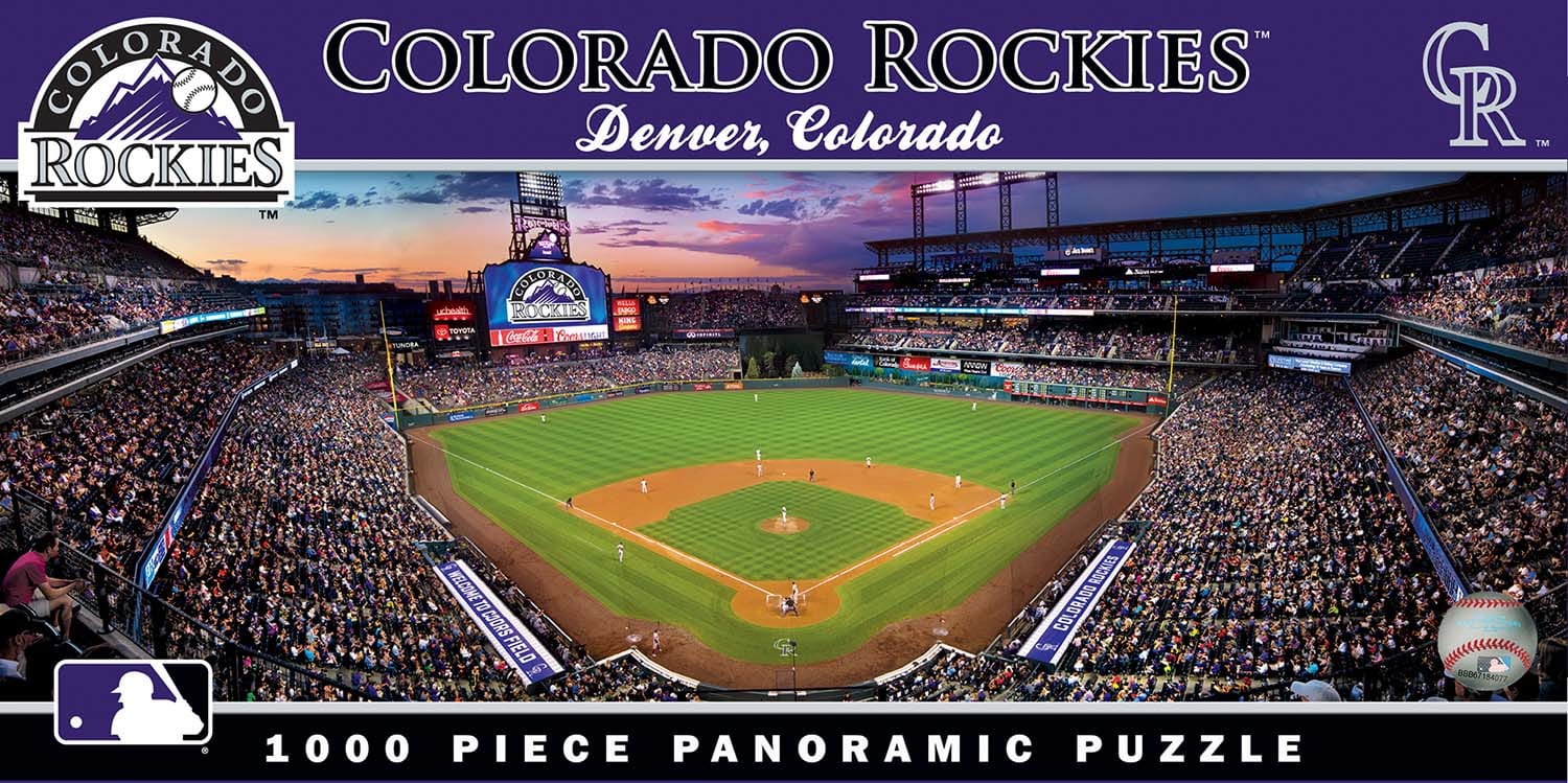 Colorado Rockies MLB Stadium Panoramics Center View
