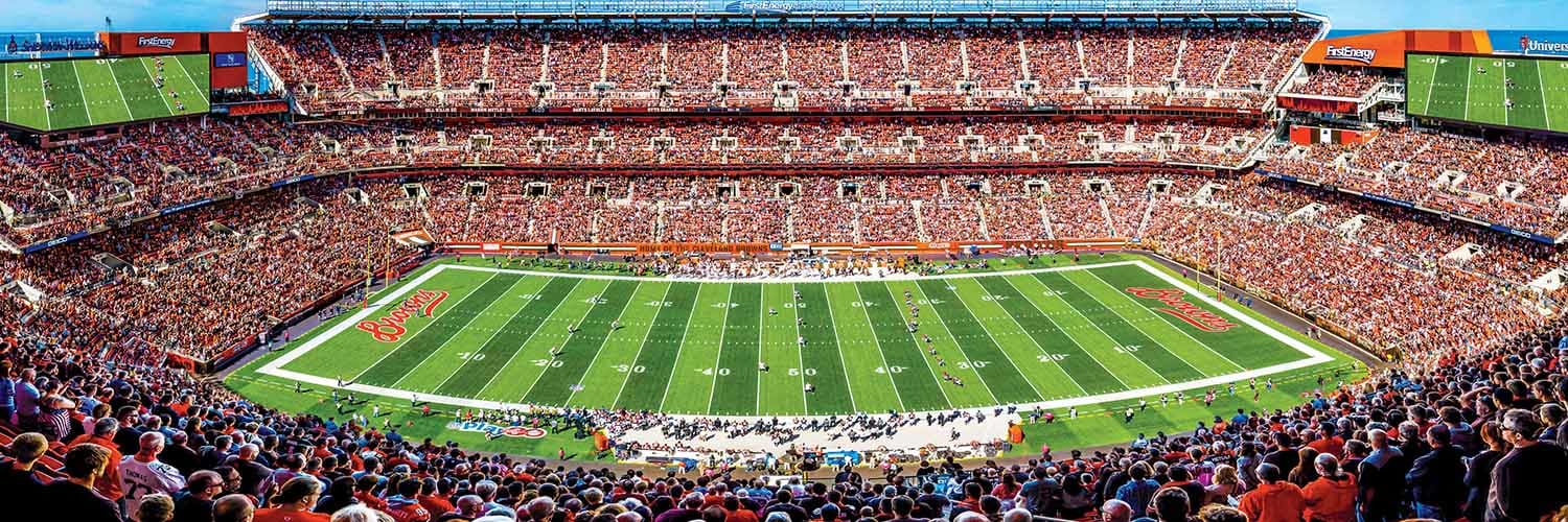 Cleveland Browns NFL Stadium Panoramics Center View Sports