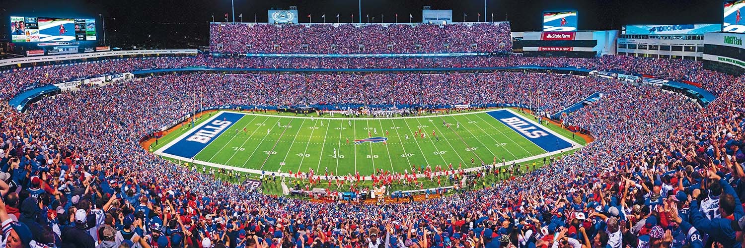 Buffalo Bills NFL Stadium Panoramics Center View Sports