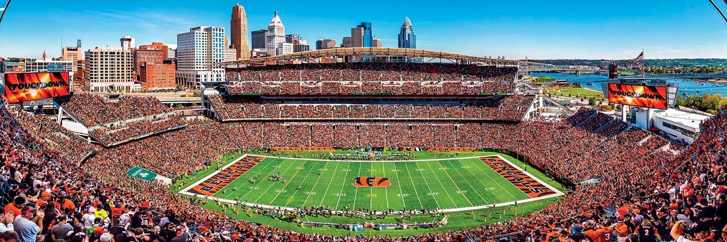 Cincinnati Bengals NFL Stadium Panoramics Center View Sports
