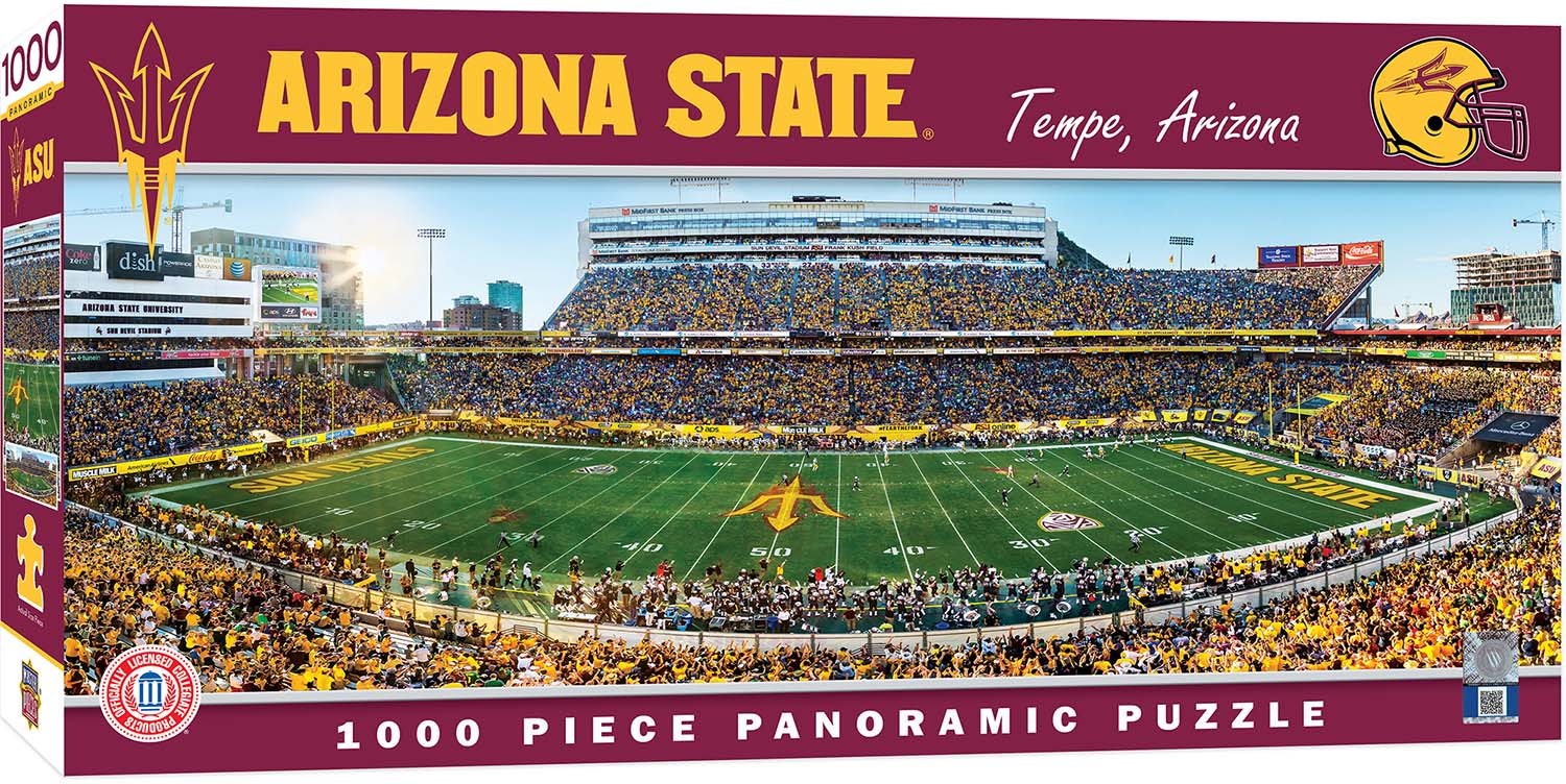 Arizona State Sun Devils NCAA Stadium Panoramics Center View, 1000 ...