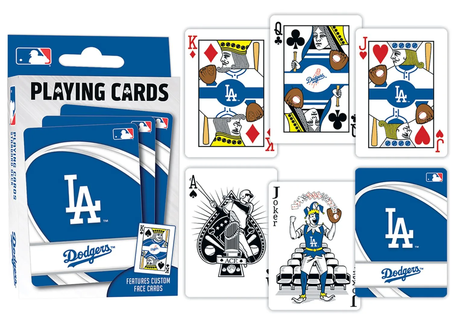 Los Angeles Dodgers Playing Cards