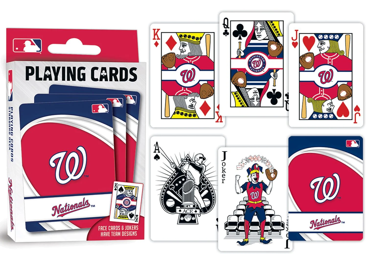 Washington Nationals Playing Cards