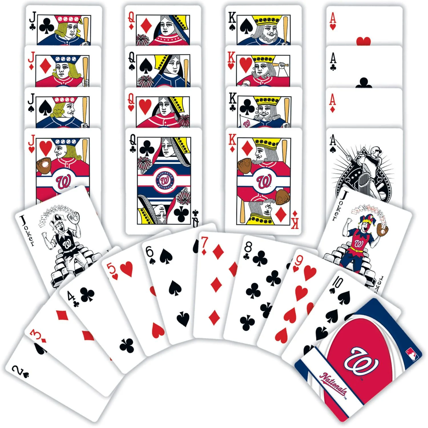 Washington Nationals Playing Cards