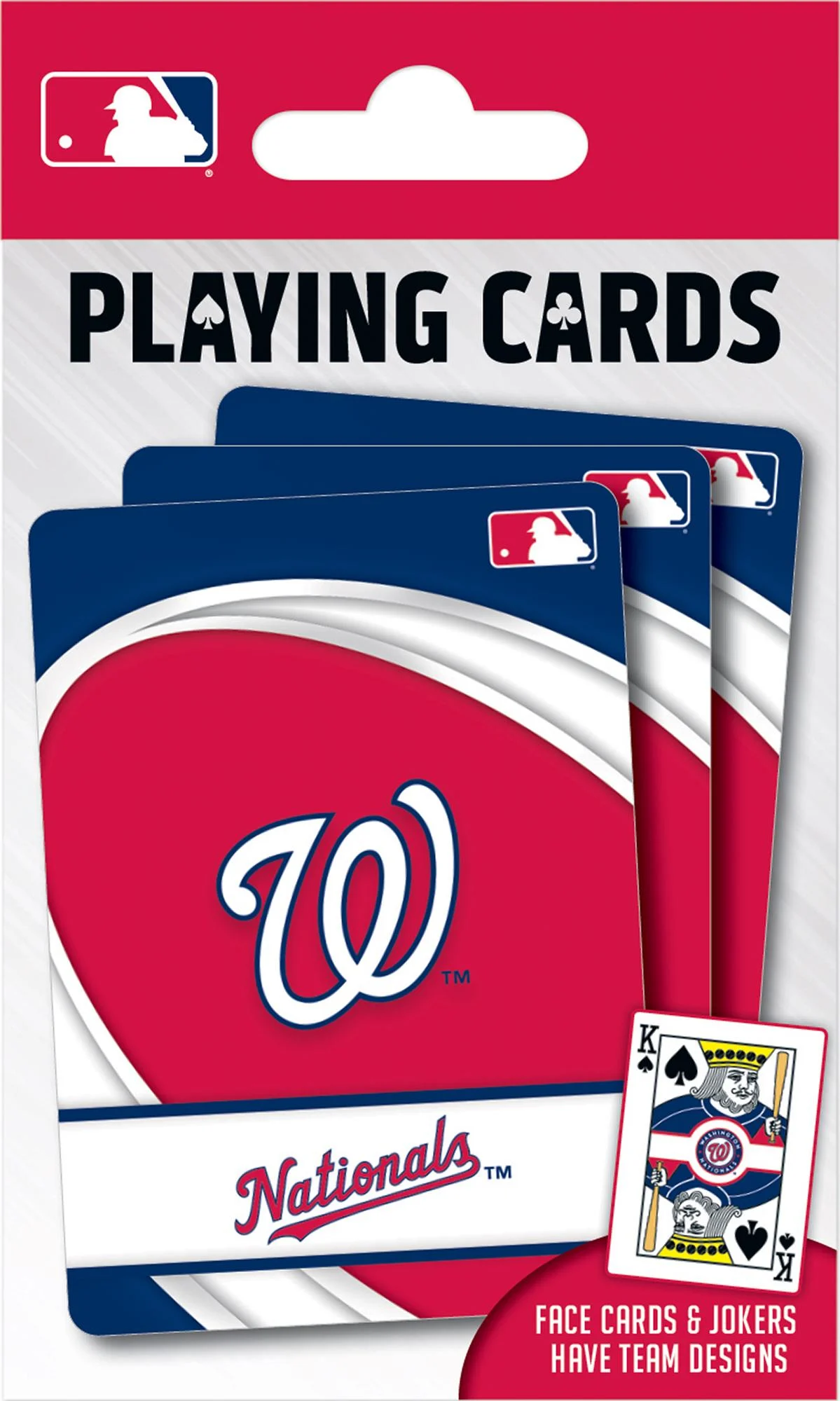 Washington Nationals Playing Cards
