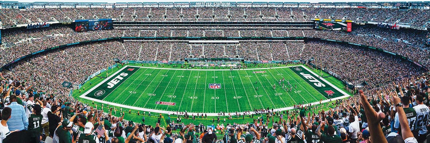 New York Jets NFL Stadium Panoramics Center View Sports