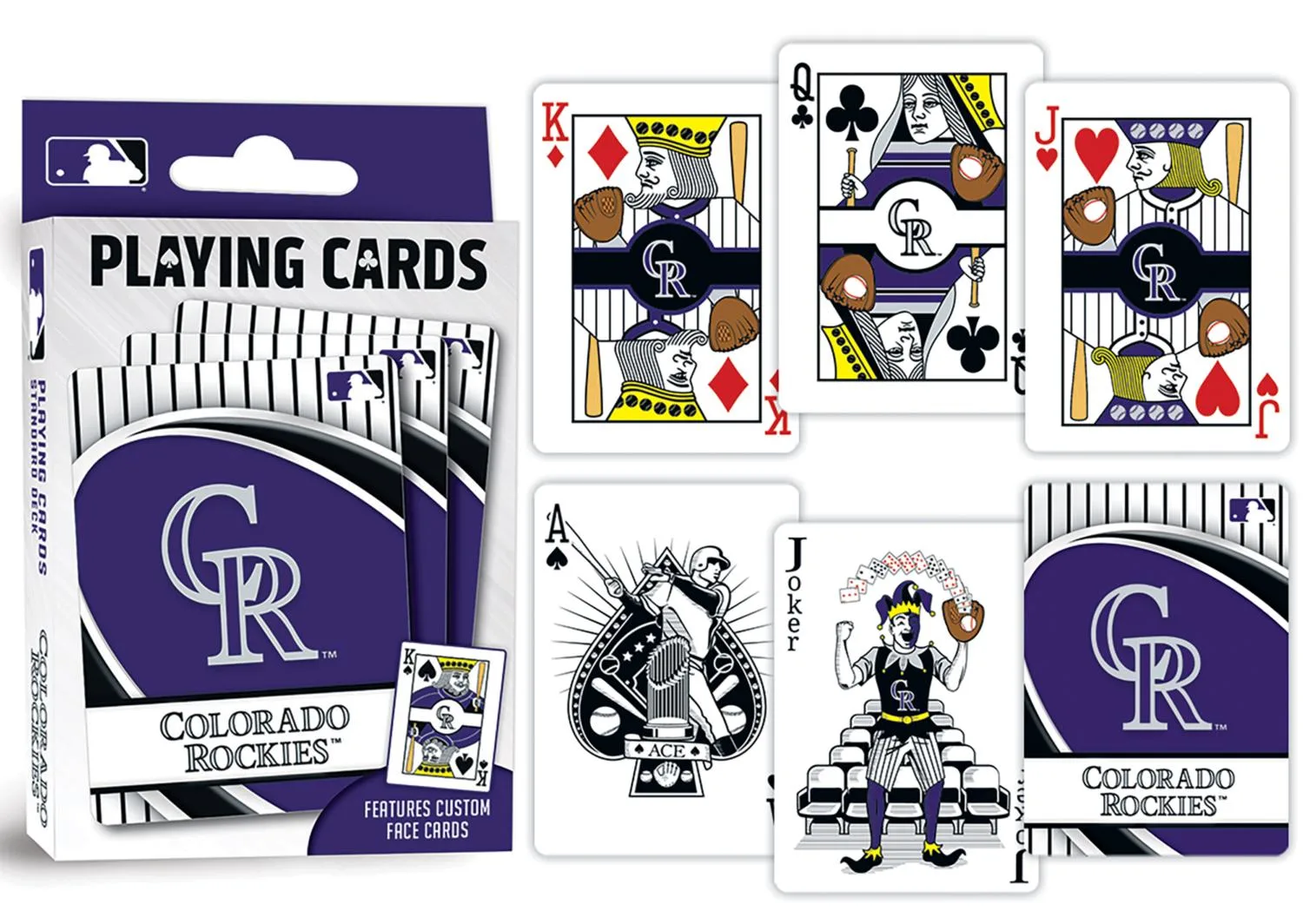 Colorado Rockies Playing Cards