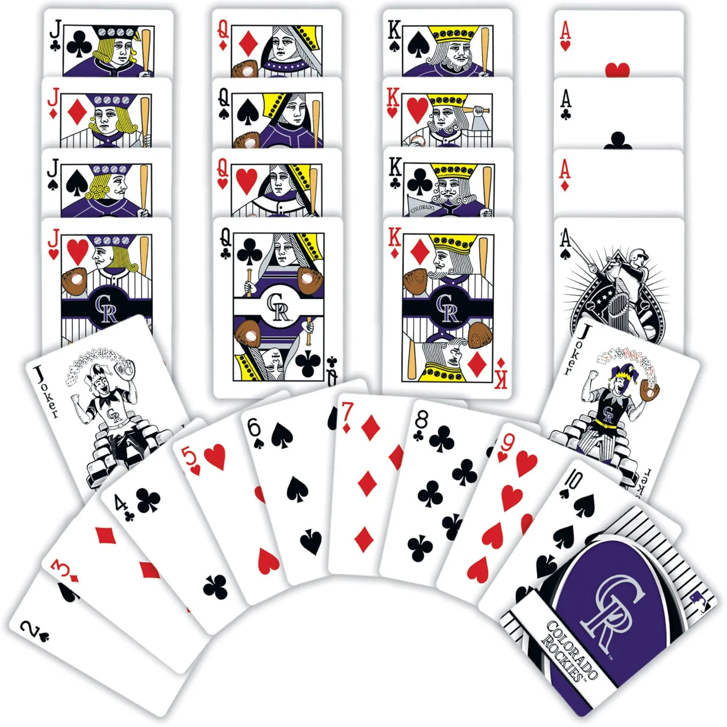 Colorado Rockies Playing Cards