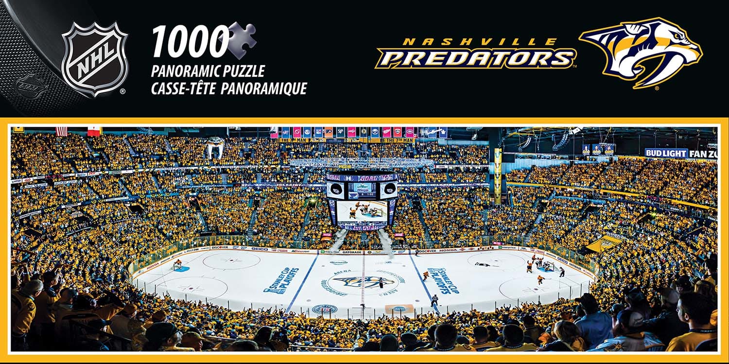 Nashville Predators NHL Stadium Panoramics Center View