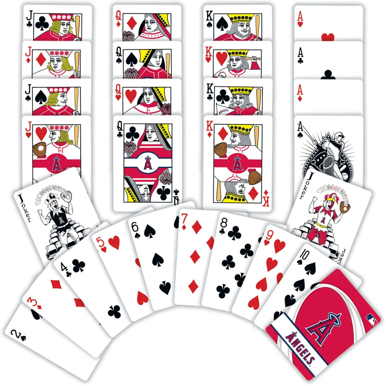 Los Angeles Angels Playing Cards