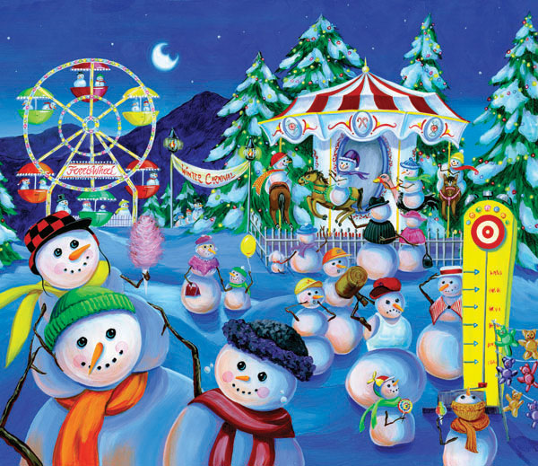 Snowman Carnival Winter