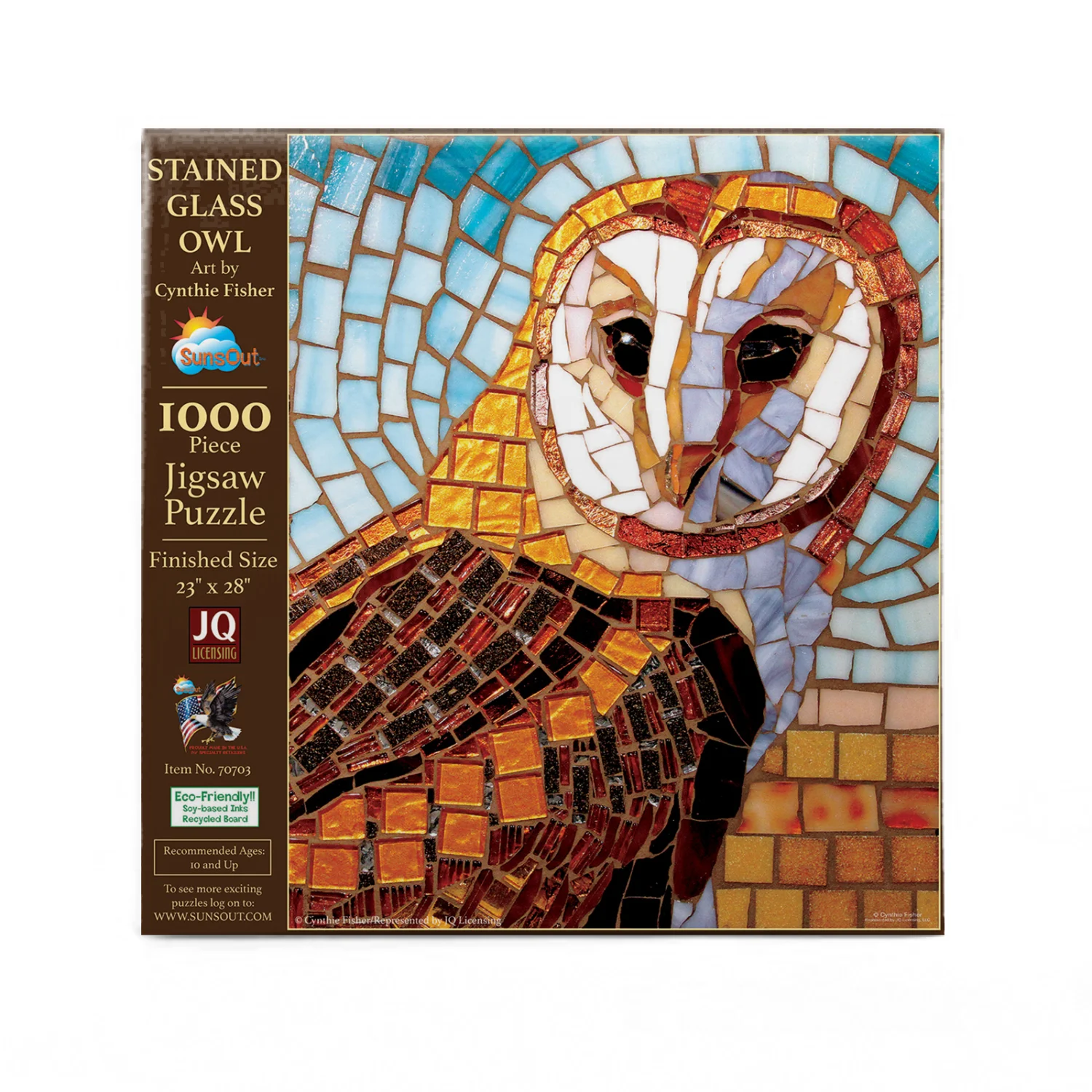 Stained Glass Owl