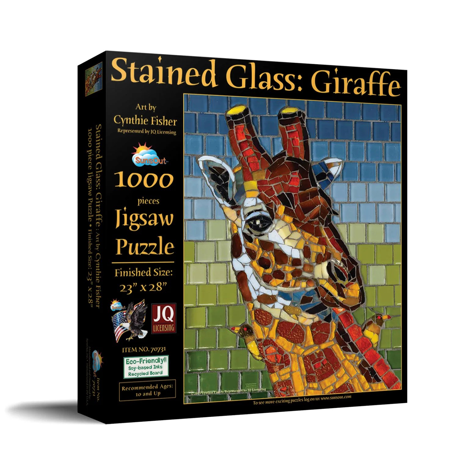 Stained Glass Giraffe - Scratch and Dent