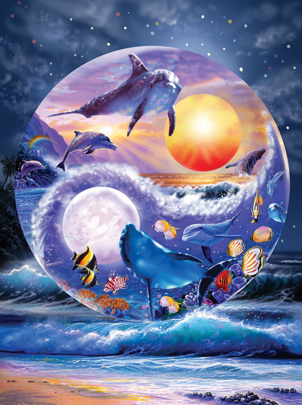 Yin & Yang Dolphins