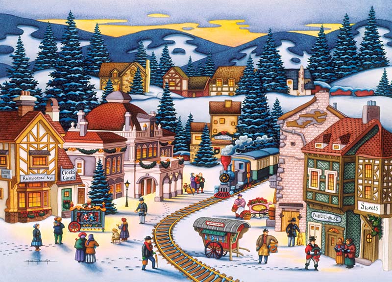 Frosty Delivery Jigsaw Puzzle