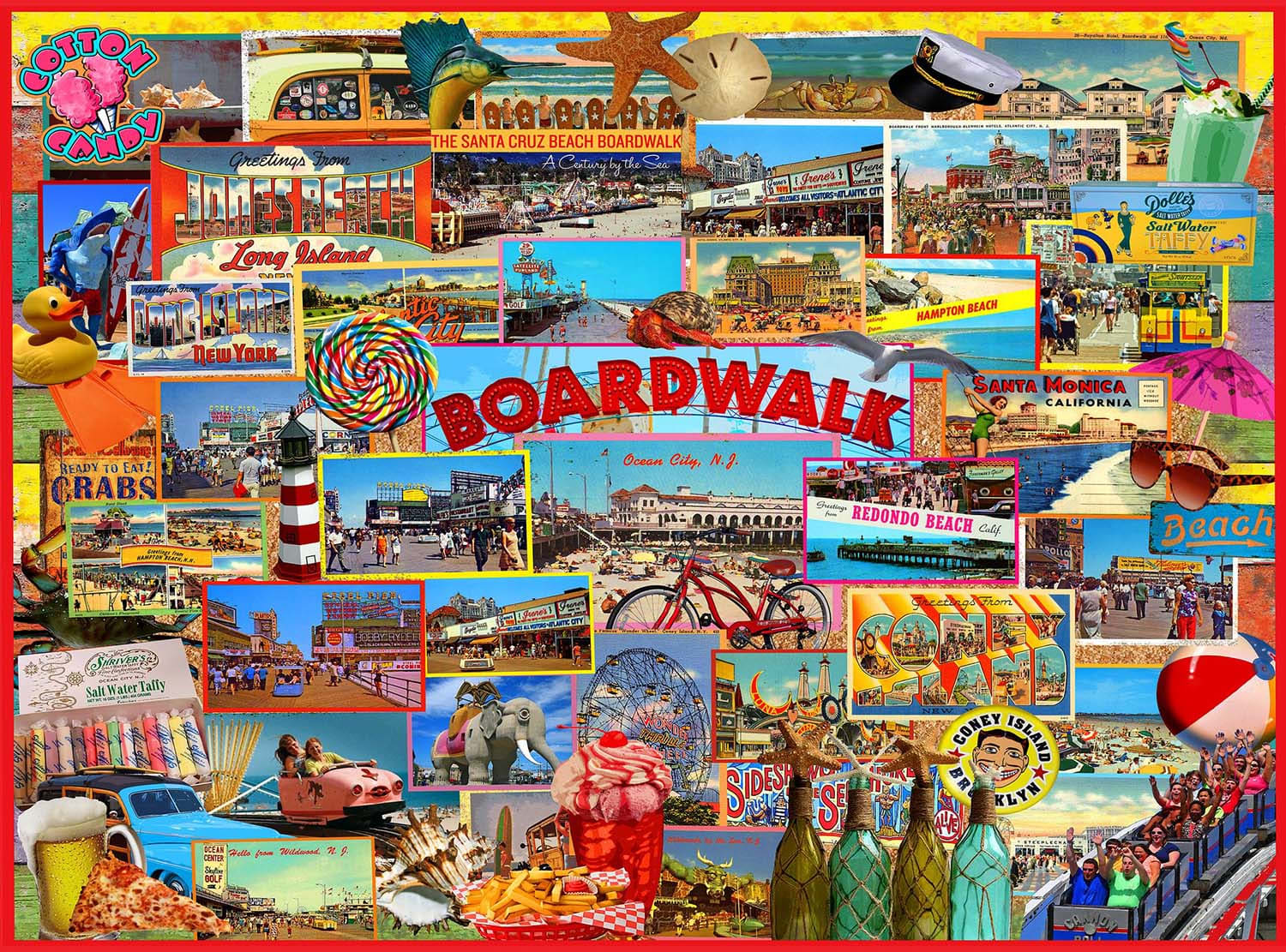 Boardwalk Memories - Scratch and Dent Collage