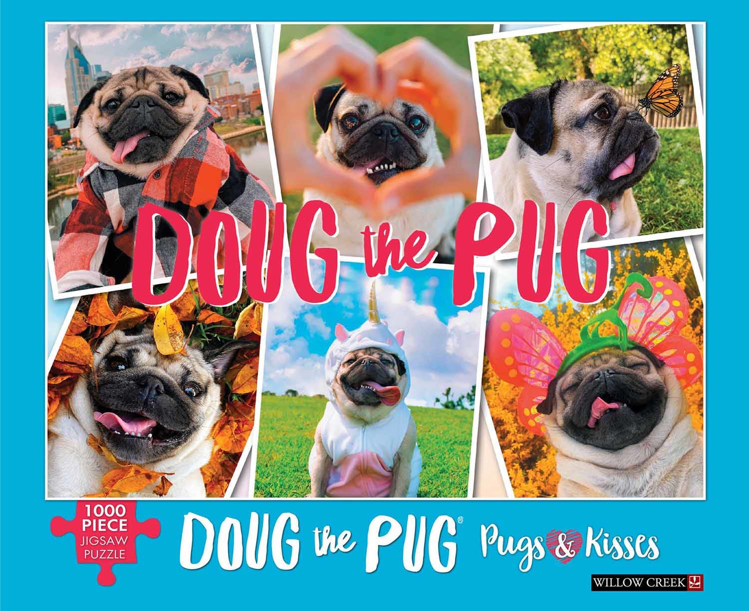 Doug the Pug: Pugs & Kisses