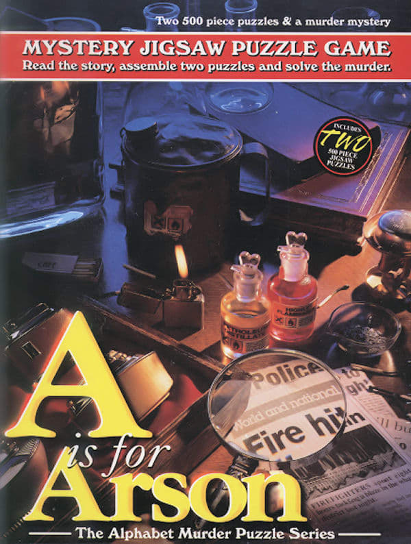 A is for Arson (Mystery Puzzle) Around the House